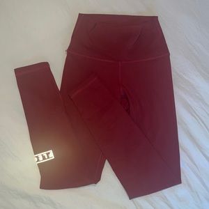 Fleo Dark Red XS LEGGINGS